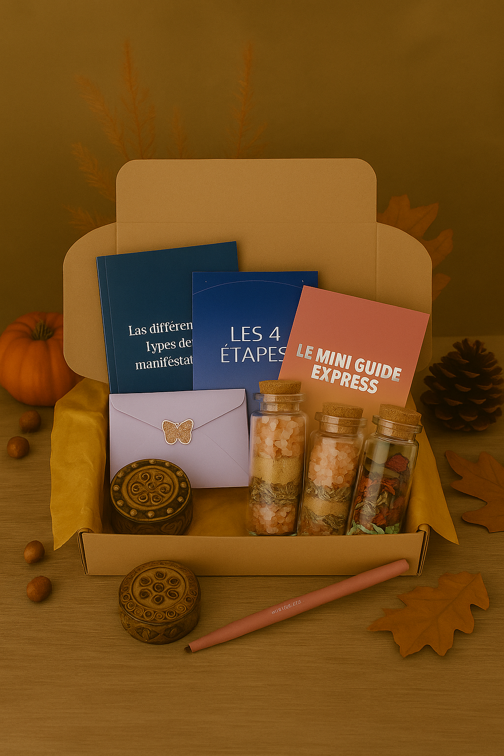 Kit de manifestation + Trio spell jar