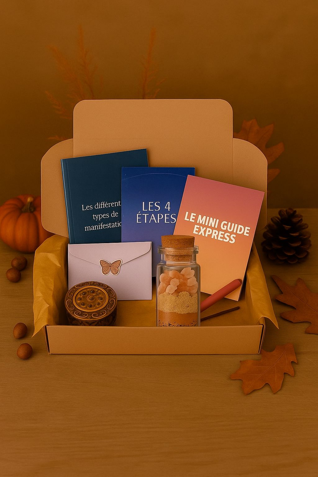 Kit de manifestation + Spell jar d’abondance 💸