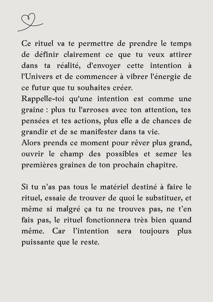 Rituel - Nouvelle lune en Gémeaux