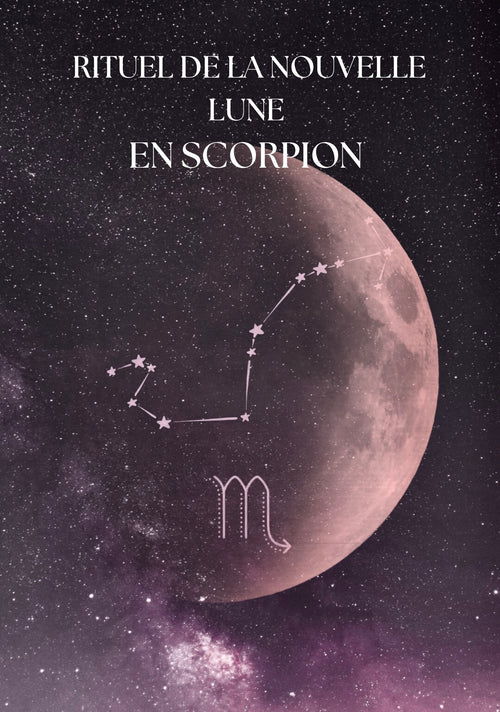 Rituel Nouvelle lune en Scorpion (Méditation guidée + Rituel)